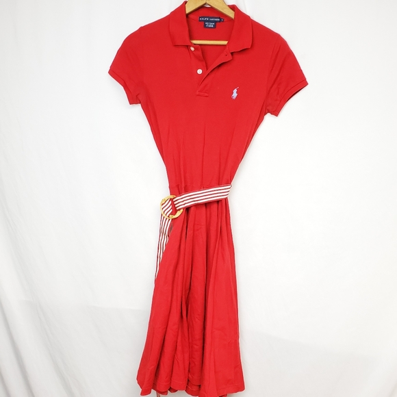 collared polo dress